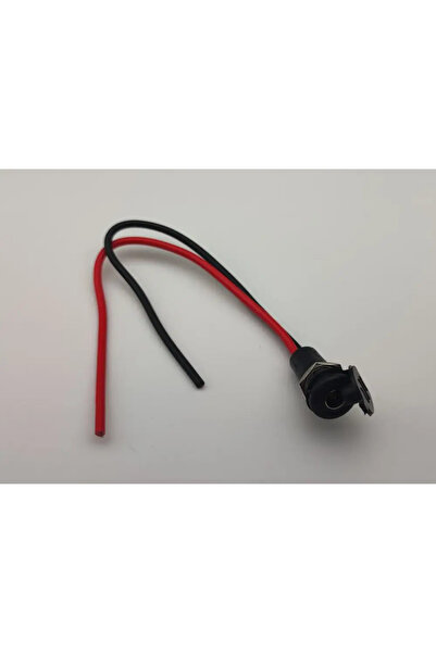 OEM Power cable with DC female plug 5.5x2.1mm sleeve attachment + waterproof cap (5999)