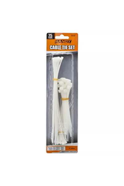 Handy Coliere plastic albe 75buc