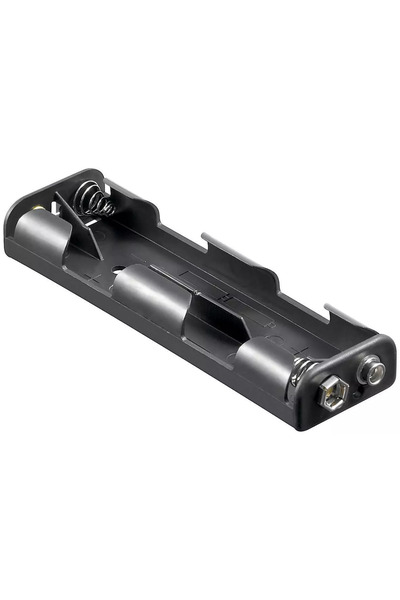 goobay Suport baterie 4x AA R6 cu mufa de conectare 9V