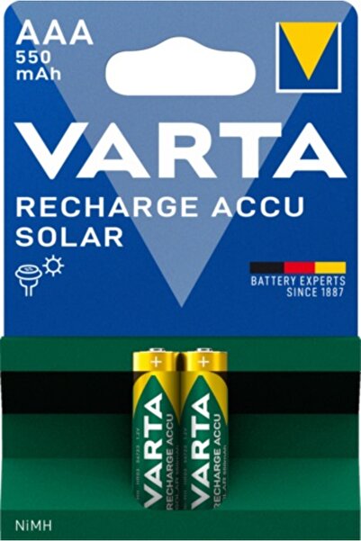 Varta Acumulatori SOLAR R3 AAA Ni-MH 550mAh 1.2V 2buc/blister 56733