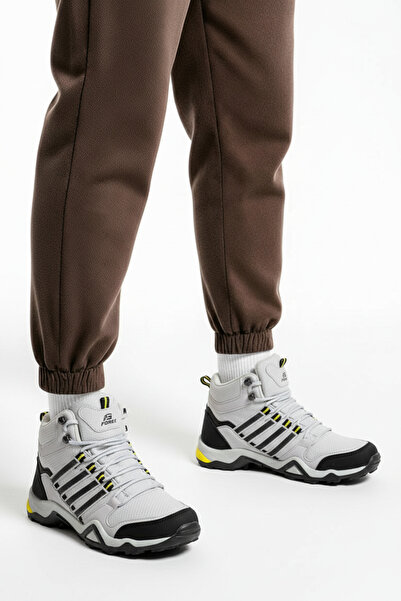 Konfores 2226-Forza Ανδρικές αθλητικές μπότες με κορδόνια με ανατομική αντιολισθητική σόλα Soft Shell Outdoor Trekking