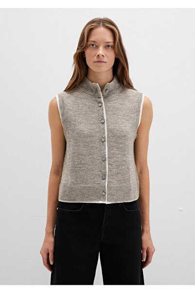 Mavi Wool Blend Grey Vest Regular Fit / Regular Cut 1710791-83096