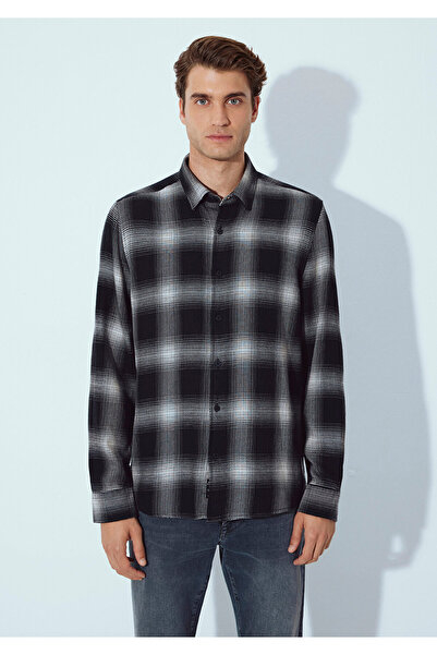 Mavi Checkered Black Shirt Regular Fit / Regular Cut 0211770-91367