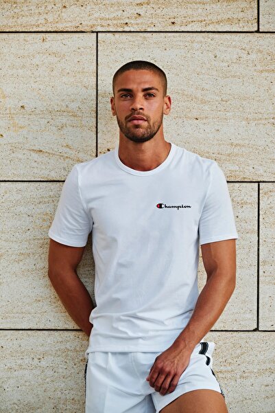 Free Tarz Tricou alb cu imprimeu Champion