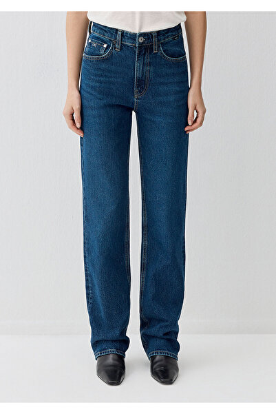 Mavi Women's Navy Blue M1010627-90531 Sky Pants