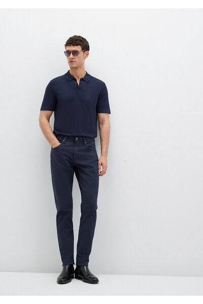 Mavi Milan Black Dark Gabardine Trousers 0081090690