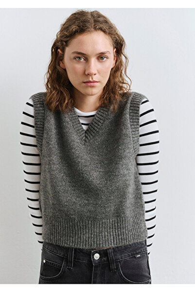 Mavi Wool Blended Anthracite Sweater Slim Fit / Slim Fit 1710711-87829