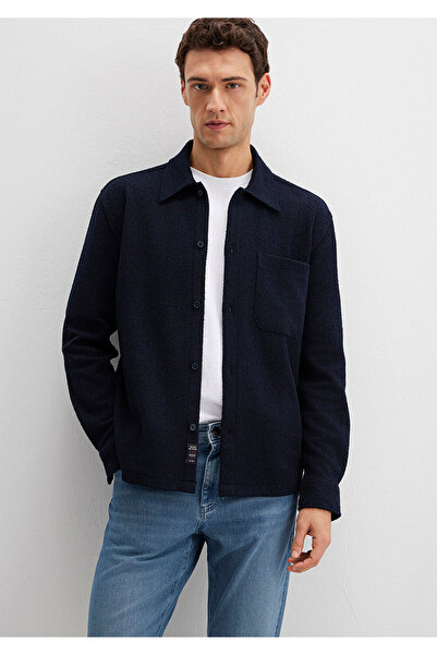 Mavi Men's Black Navy Blue Shirt 0211772-83699