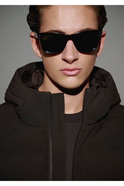 Mavi Hooded Brown Inflatable Coat 0110652-70219