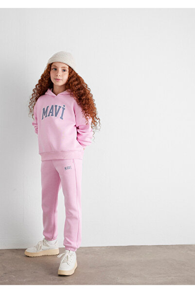 Mavi Logo Printed Pink Sweatpants 7010000-70973