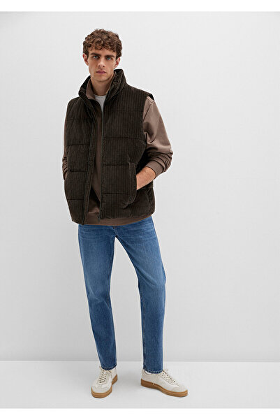 Mavi Brown Velvet Puffer Vest Regular Fit / Regular Cut 0110659-71552