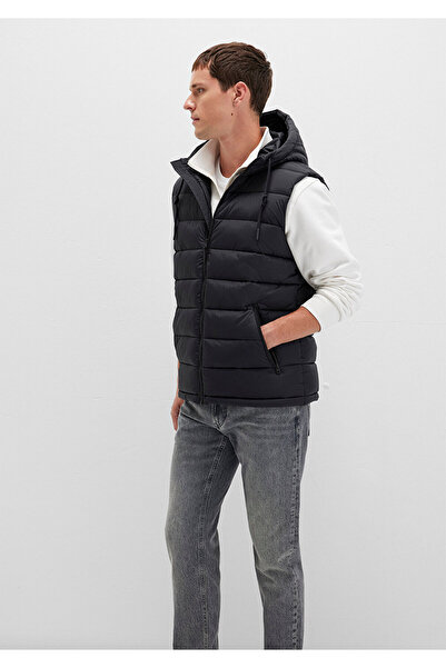 Mavi Hooded Black Puffer Vest Regular Fit / Regular Cut 0110604-71379