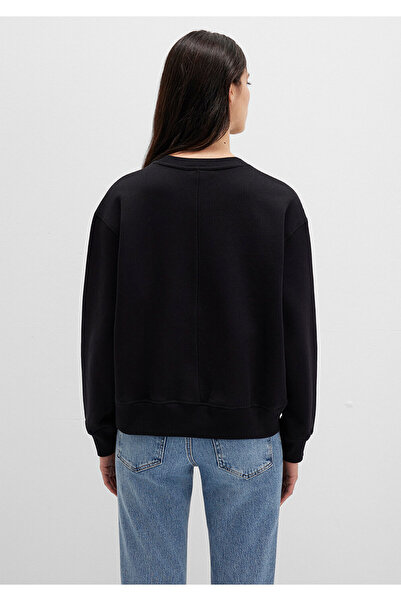 Mavi Crew Neck Black Sweatshirt 1S10390-900