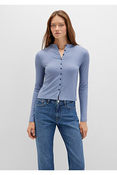 Mavi 1613695-86802 Combed Cotton with Front Buttons Model