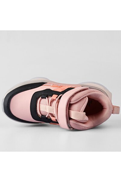 Vicco Heel Ortopedik Kauçuk Taban Ortopedik Çocuk Bot PUDRA