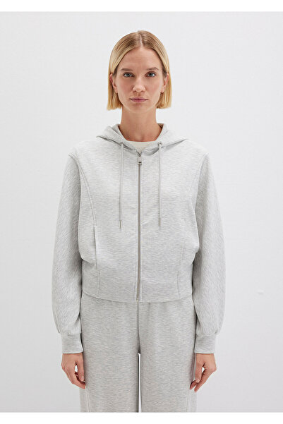 Mavi Zippered Gray Sweatshirt 1S10440-87033