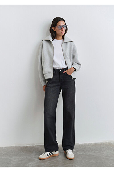 Mavi Jane Classic Denim Dark Gray Smoke Jean Pants 1010917-90505