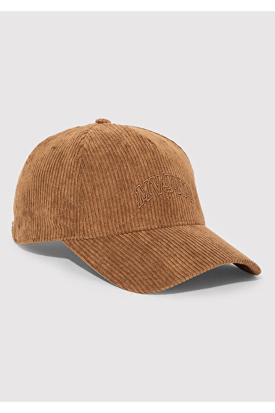 Mavi Mvjns Embroidered Brown Velvet Hat 0911928-89465