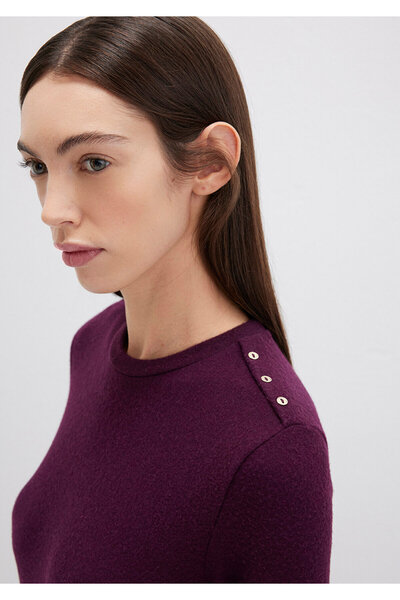 Mavi Purple T-Shirt Fitted / Bodycon Cut 1613332-70394