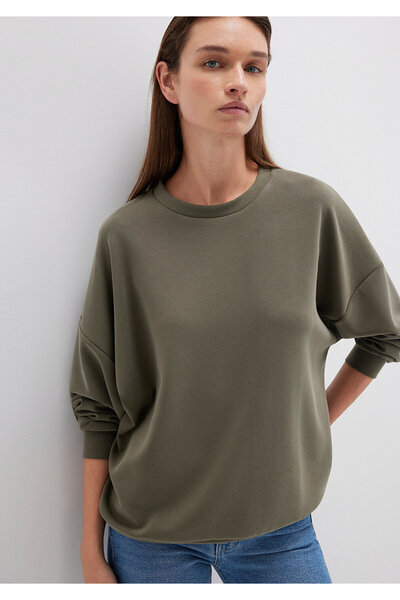 Mavi Lux Touch Tencel Tm Modal Green Sweatshirt 168837-87538