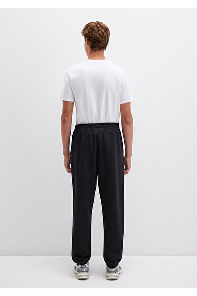 Mavi Patch Logo Black Sweatpants 0010475-900