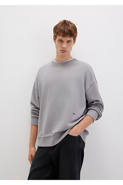 Mavi Crew Neck Gray Sweatshirt 0S10404-70076
