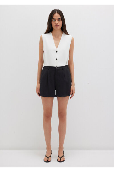 Mavi Tencel Tm Liyosel Black Shorts 1410195-900