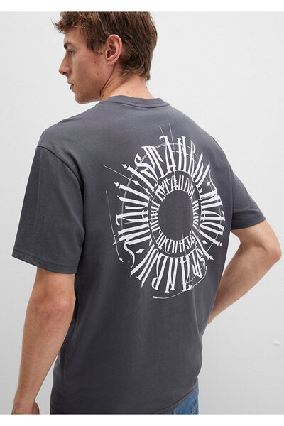 Mavi Back Printed Istanbul T-Shirt Loose Fit / Loose Relaxed Fit 0612449-80106