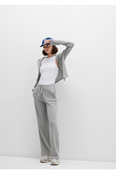 Mavi Textured Gray Sweatpants 1011033-80018