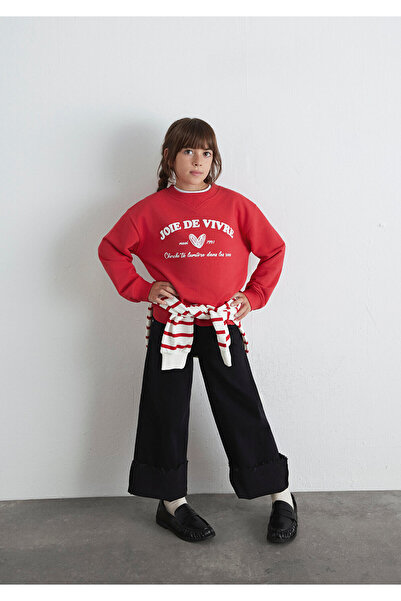 Mavi Printed Red Sweatshirt 7S10131-84538