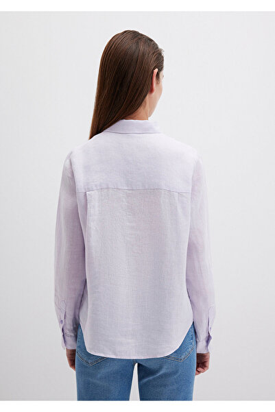 Mavi Lilac Linen Shirt Regular Fit / Regular Cut 1211188-70523