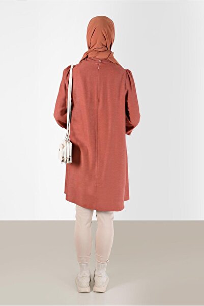 Alvina TUNIC 42259-1 WITH BOW DETAILED BACK ZIPPER