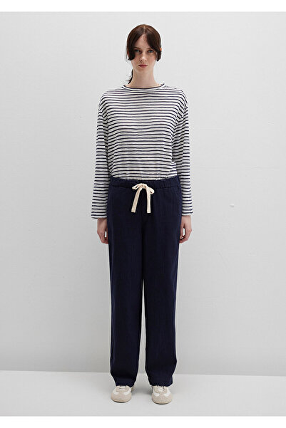 Mavi Black Pants with Tie Waist 1010945-89101