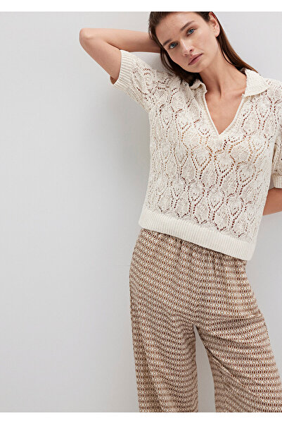 Mavi Ecru Knitwear Polo 1710680-82127