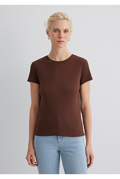 Mavi Brown T-Shirt Slim Fit 1613573-82599