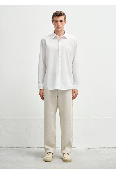 Mavi White Shirt Regular Fit / Regular Cut 0211624-85310