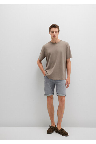 Mavi Brian 90S Light Gray Jean Shorts 0418489820