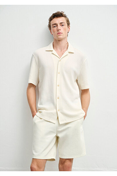 Mavi Dayton Ecru Jean Shorts 0410093-90390