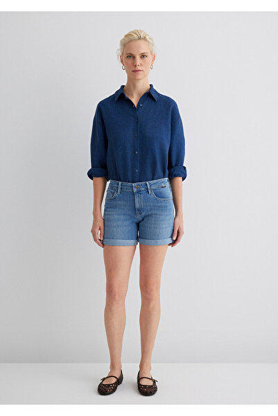 Mavi Pixie Everyday Light Jean Shorts 1437090725