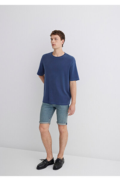 Mavi Tim Street Shaded Indigo Blue Jean Shorts 0428489645
