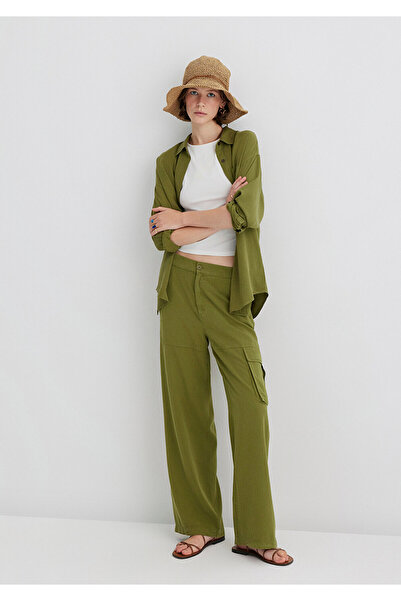 Mavi Green Cargo Pants 1011079-71862