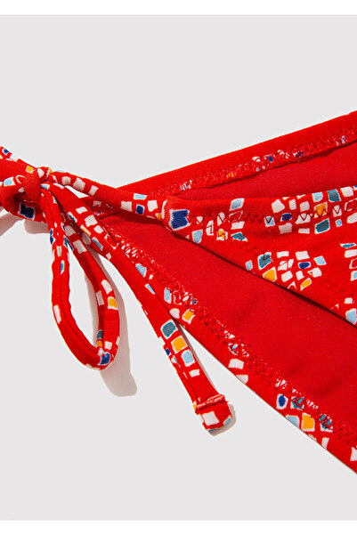 Mavi Fish Patterned Red Bikini Bottom 1913628-10076