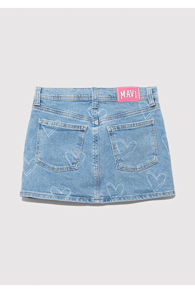 Mavi Laila Light Blue Jean Skirt 7310000-89486