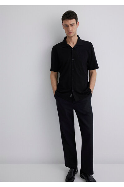 Mavi Black Shirt Regular Fit 0211552-900