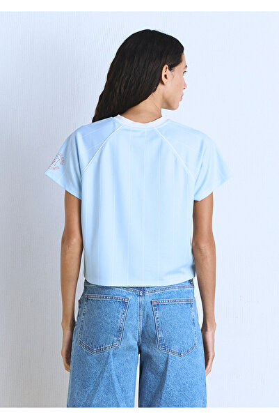 Mavi Tricou cu imprimeu albastru 91 MJ, croială normală 1613063-80213