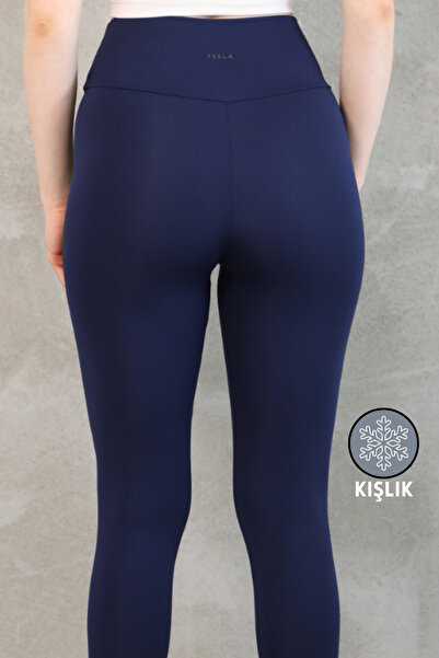 Feela Moda Premium Push up High Waist Recovery Ribbed Winter Tights 2006