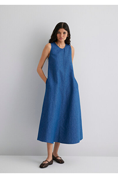 Mavi Rochie din amestec de in Indigo 1310668-82052