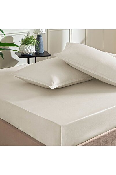 Taç Satin Colored Double Sheet Set - Color Dreams Mink