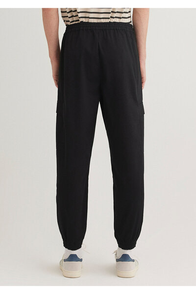 Mavi Black Cargo Jogger Pants 0010430-900