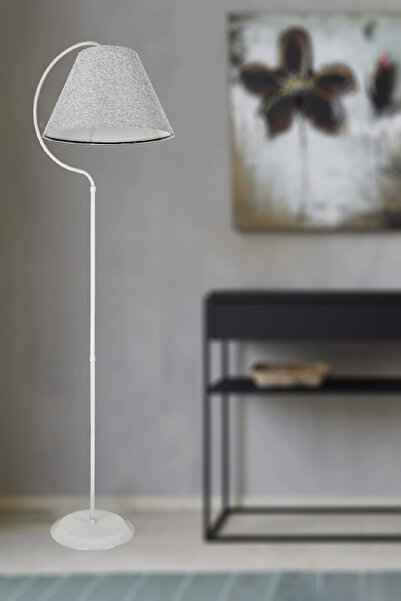 VENON Güven Avize Lambader Holo Elips Beyaz A.gri Şapka